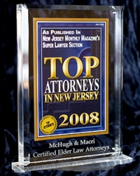 Top Attorneys In New Jersey | 2008 | Macri & Associates | Certifed Elder Law Attorneys